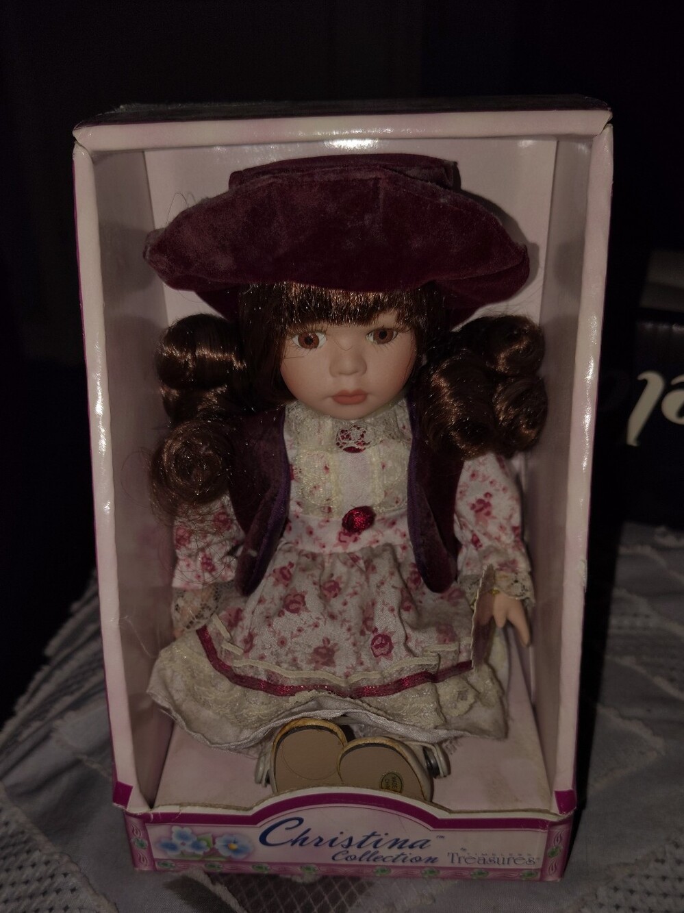 NWT timeless treasures christina collection porcelain doll